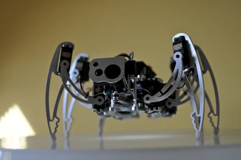 The Hexapod robot.