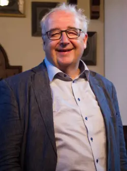 A headshot of Dr David Cleevely CBE FREng.