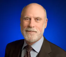 A portrait photograph of Vinton Cerf.