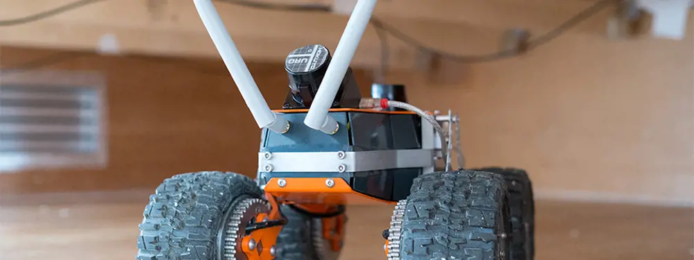A Q-Bot robot.